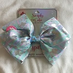 Simply Southern Hair Bow Mermaid New